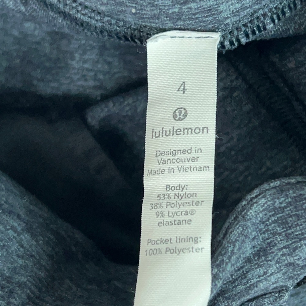 Lululemon Pants Womens 4 Gray Jogger Sweatpant Casual Workout Sports Yoga Logo - Picture 8 of 11